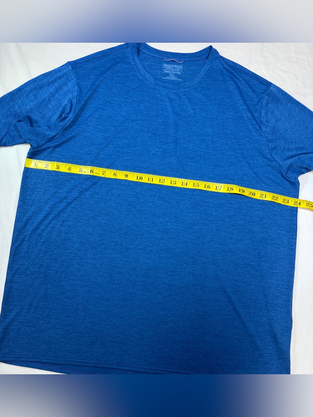 Patagonia Mens Capilene Cool Daily T-Shirt Blue Short Sleeve XL - Picture 3 of 5